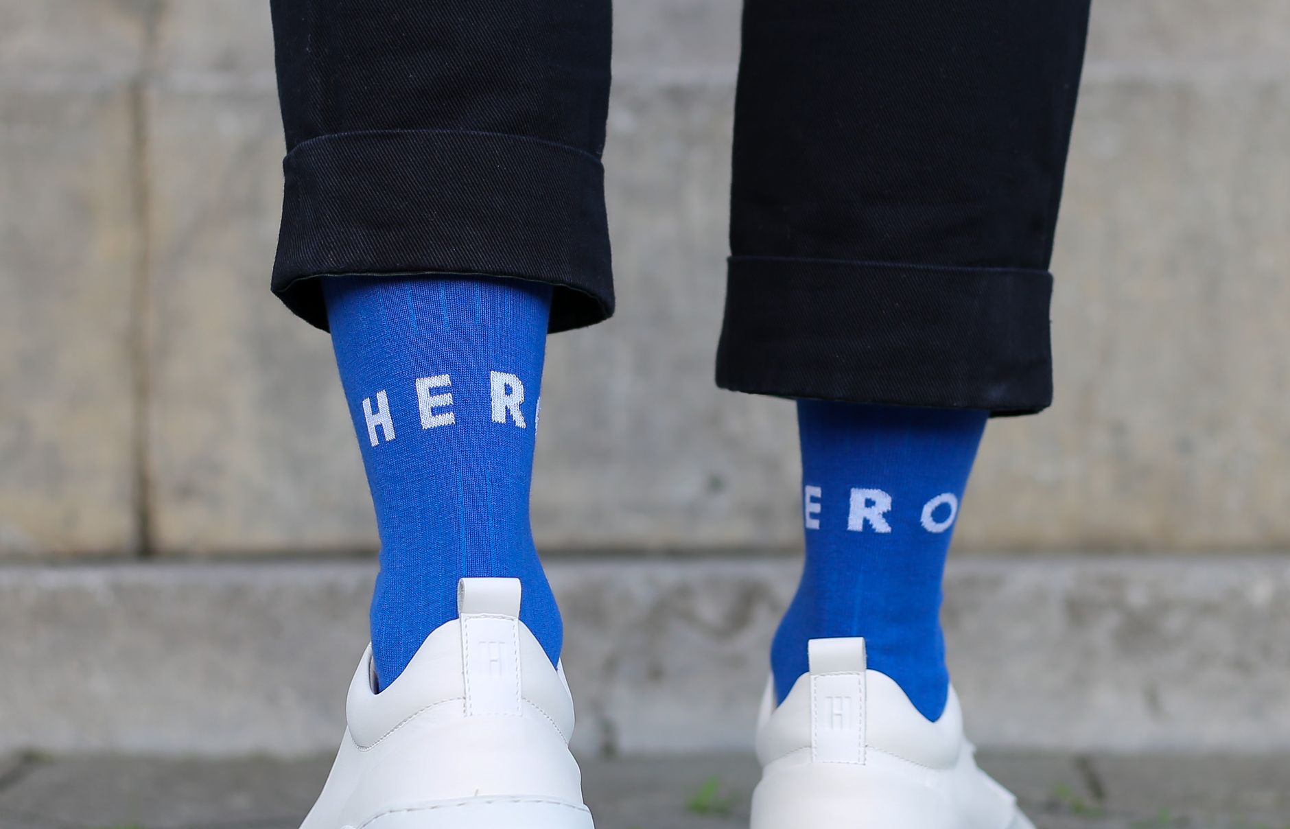 Heroes on socks